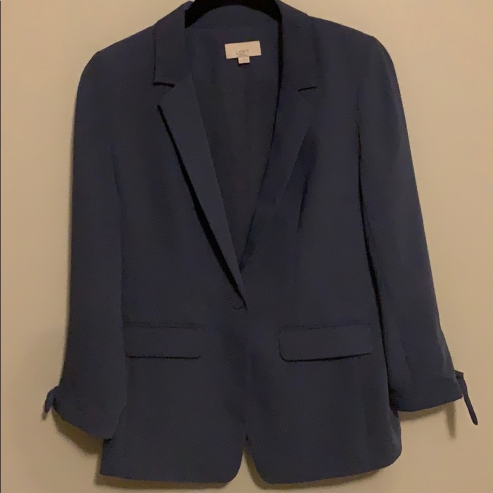 Ann Taylor Blue Blazer